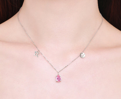 BLUSH CHARM NECKLACE