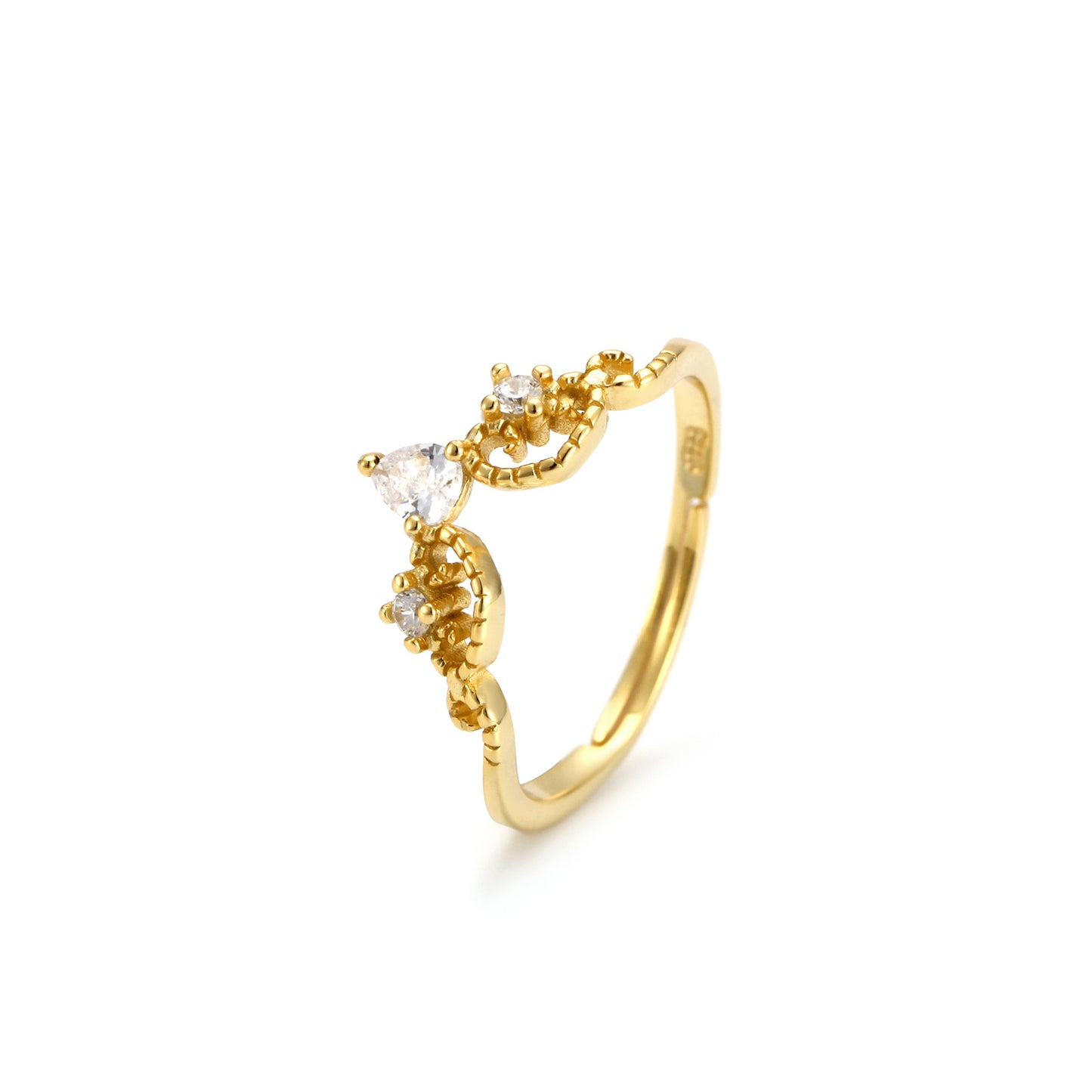 CELESTIAL GOLD DAINTY RING