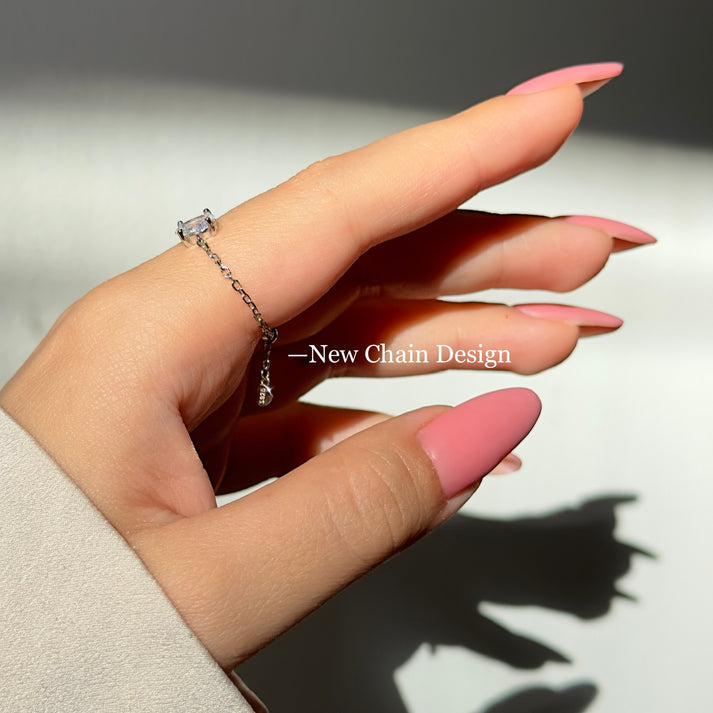 SELF-CONFIDENT CHAIN RING | 2 COLORS