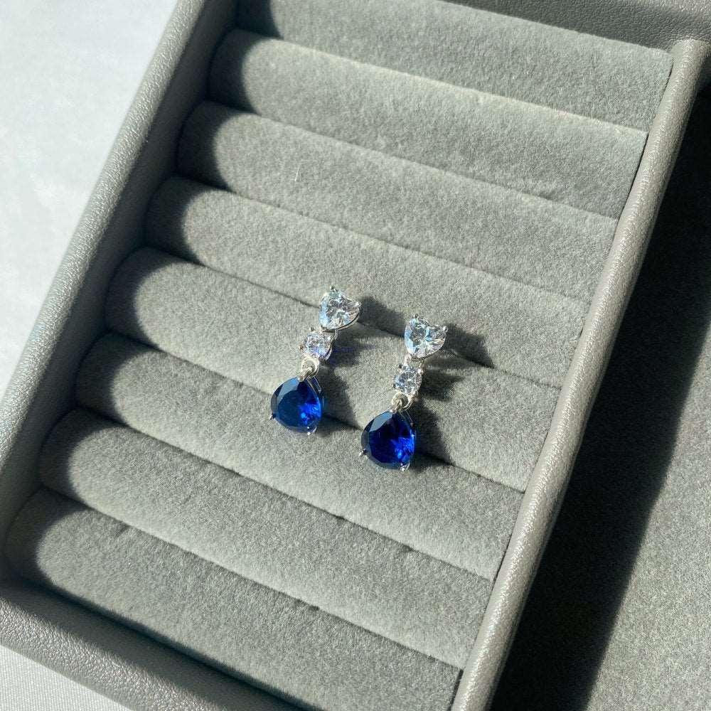 Shelltier ARWEN SAPPHIRE EARRING