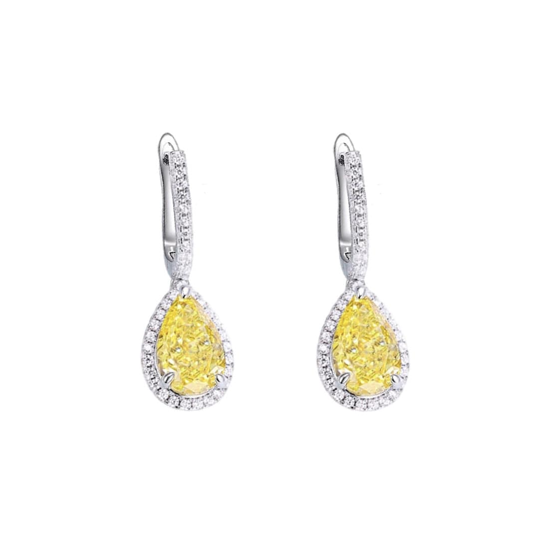 Shelltier CANARY CROWN EARRINGS