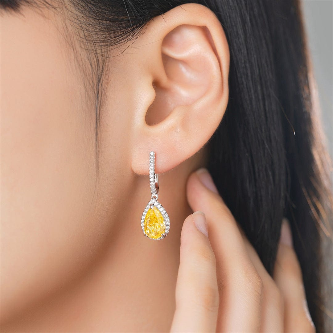 Shelltier CANARY CROWN EARRINGS