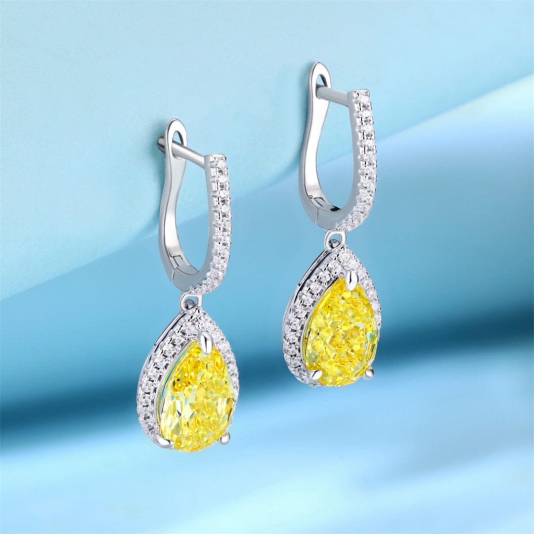 Shelltier CANARY CROWN EARRINGS