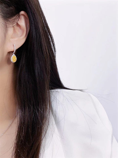 Shelltier CANARY CROWN EARRINGS