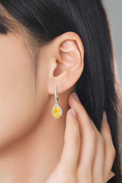 Shelltier CANARY CROWN EARRINGS