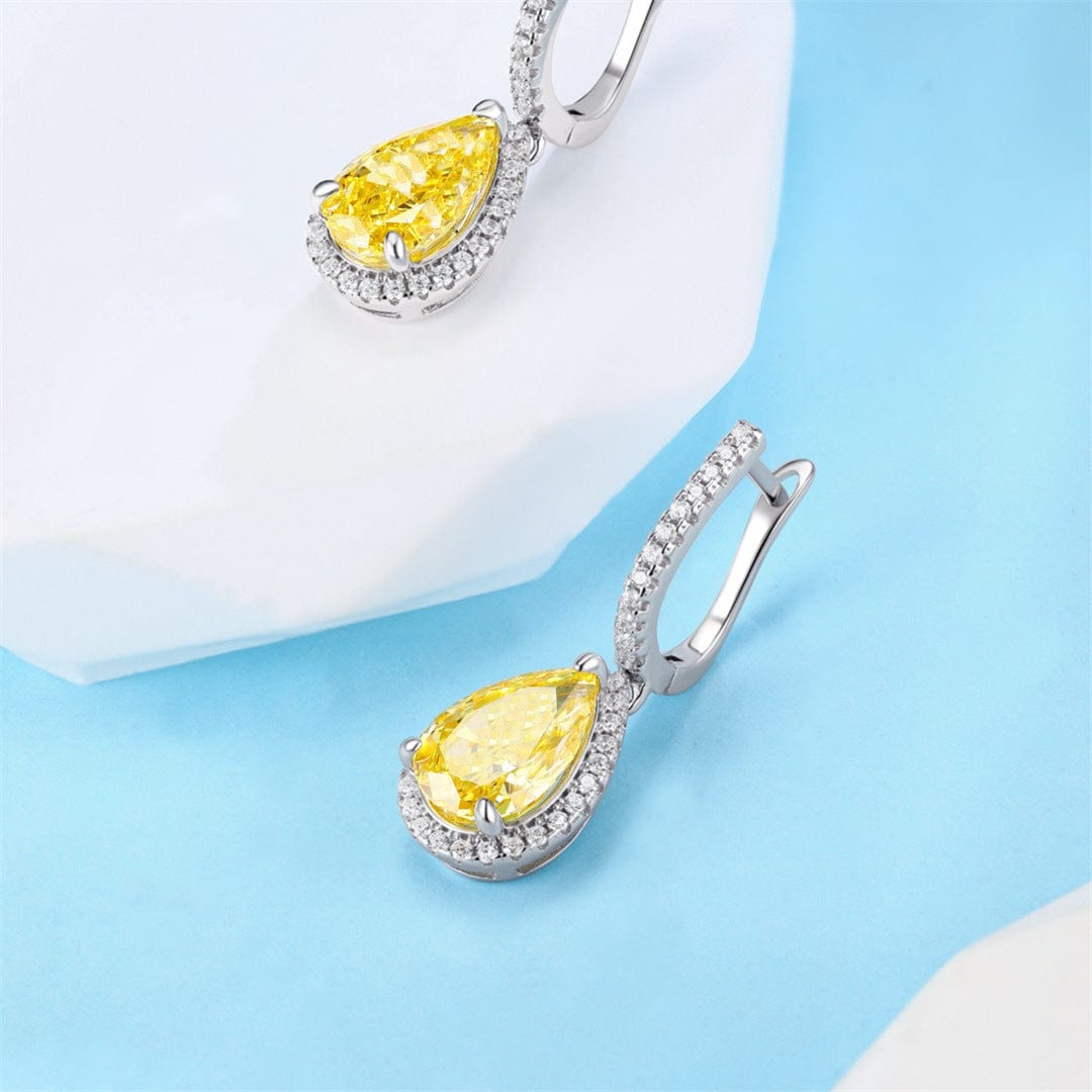 Shelltier CANARY CROWN EARRINGS