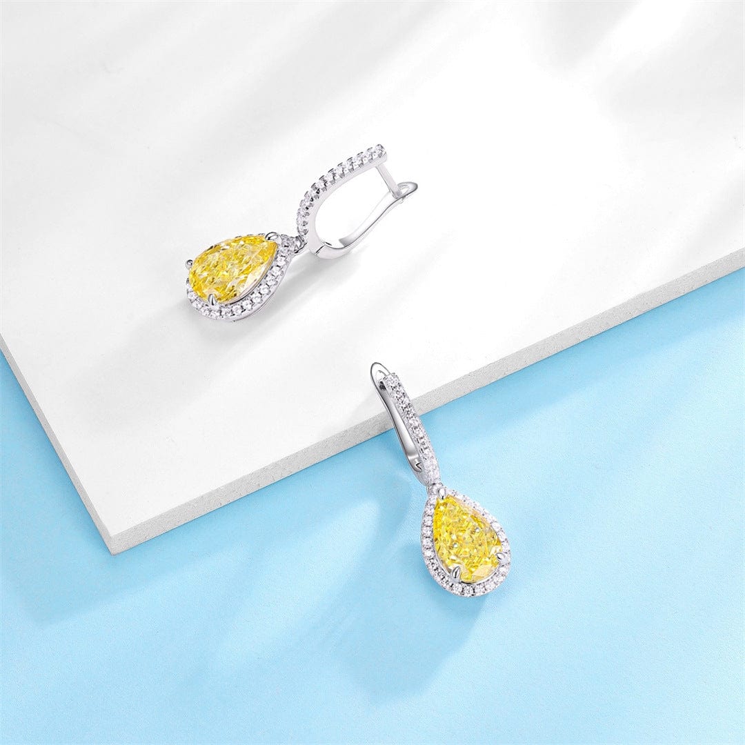 Shelltier CANARY CROWN EARRINGS