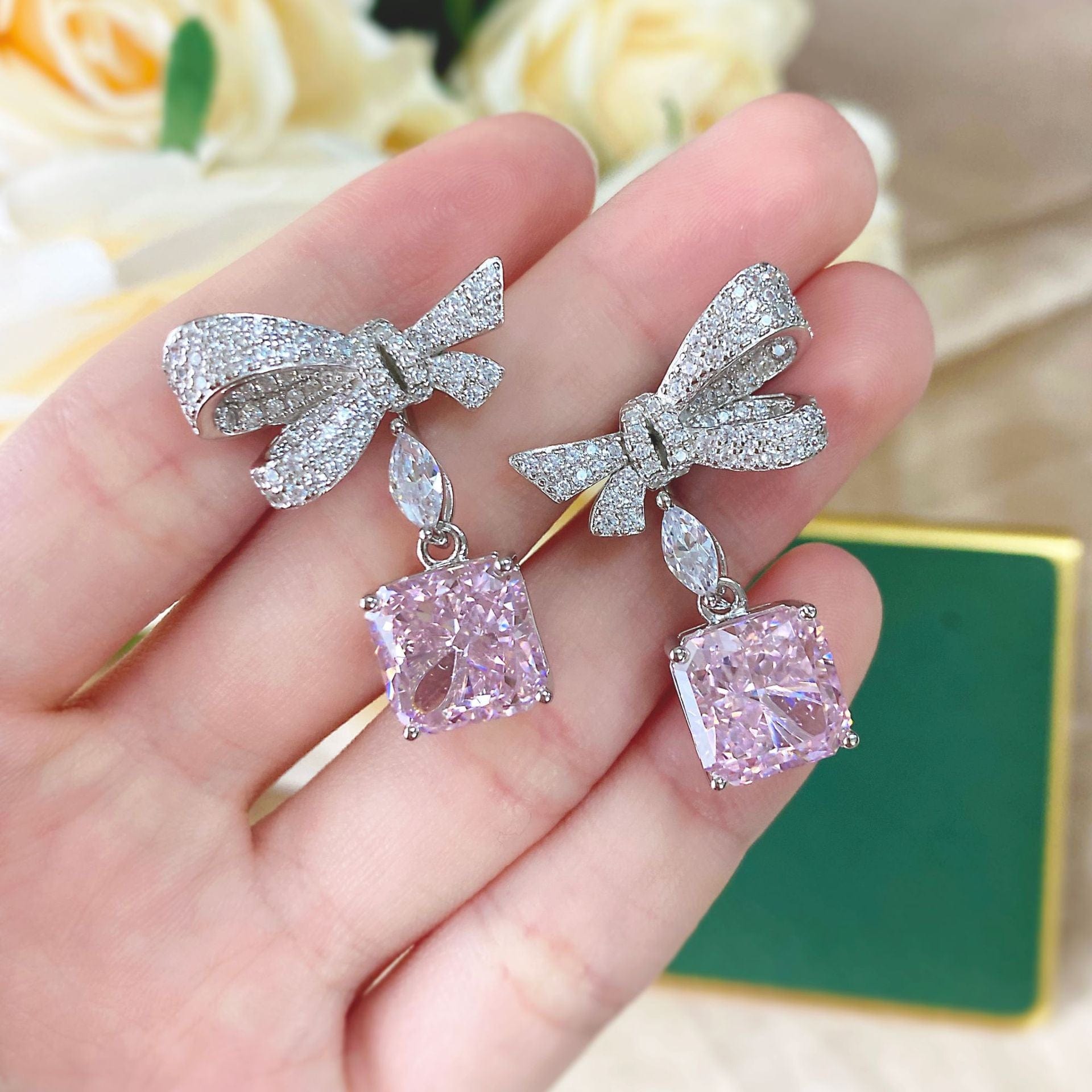 Shelltier ROSEATE BLOSSOM EARRING