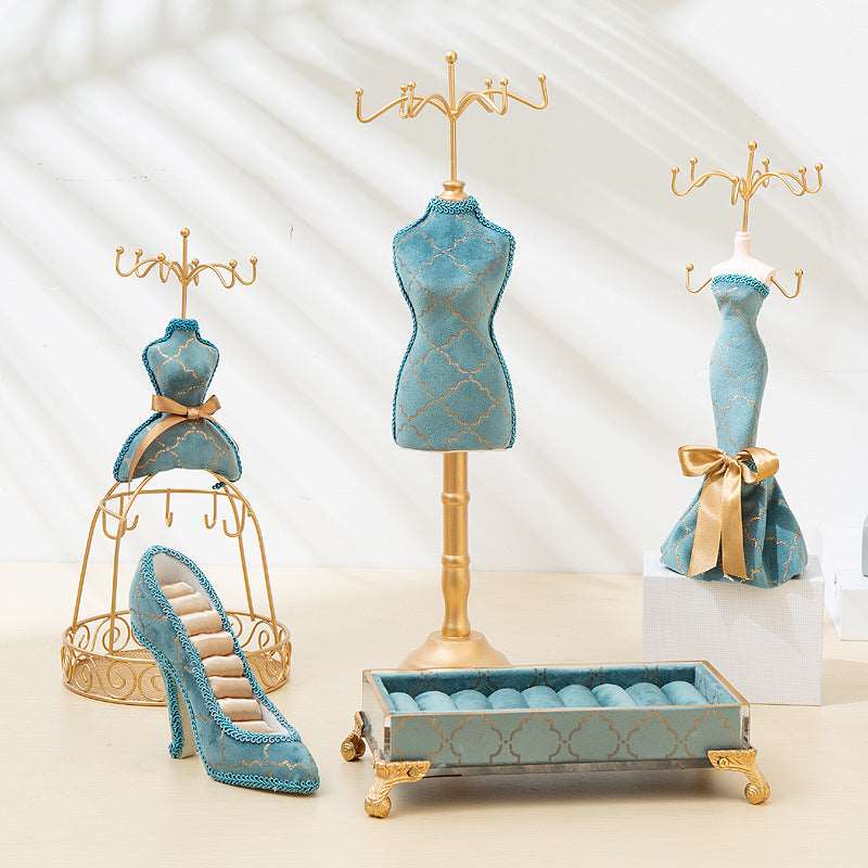 Shelltier CINDERELLA EARRING & NECKLACE DISPLAY