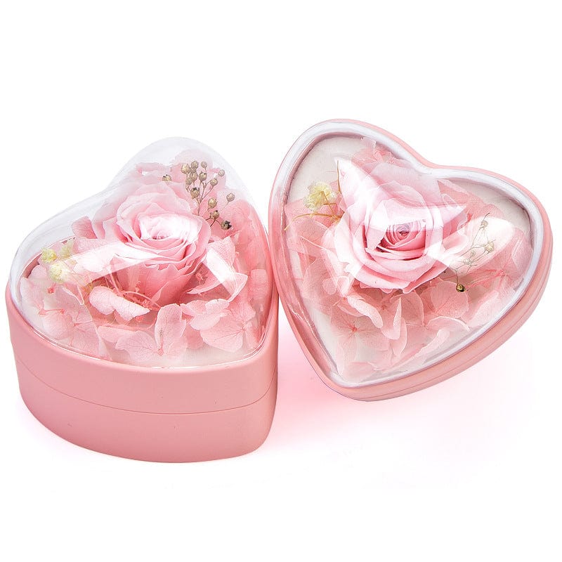 Shelltier PINK BE MINE JEWELRY RING BOX