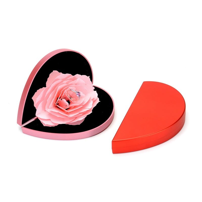 Shelltier ROSE PETAL JEWELRY BOX