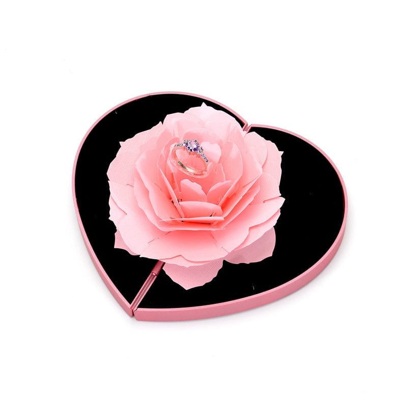 Shelltier ROSE PETAL JEWELRY BOX