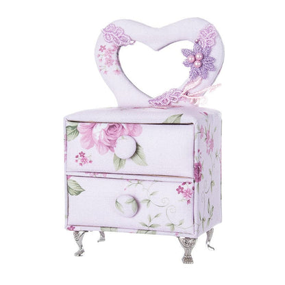 Shelltier ROSIE DRESSING TABLE JEWELRY BOX