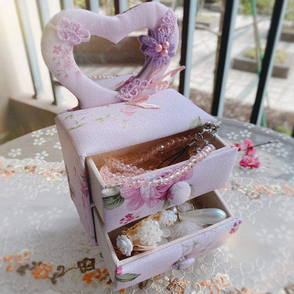 Shelltier ROSIE DRESSING TABLE JEWELRY BOX