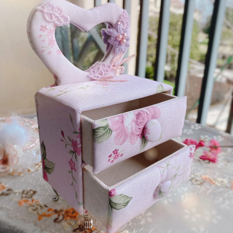 Shelltier ROSIE DRESSING TABLE JEWELRY BOX