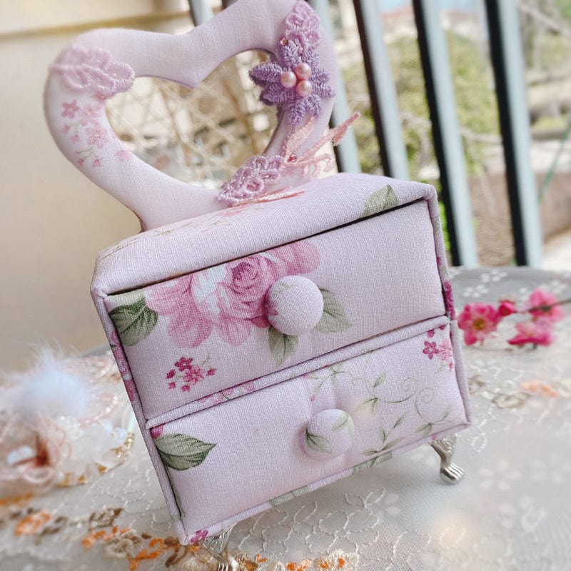 Shelltier ROSIE DRESSING TABLE JEWELRY BOX