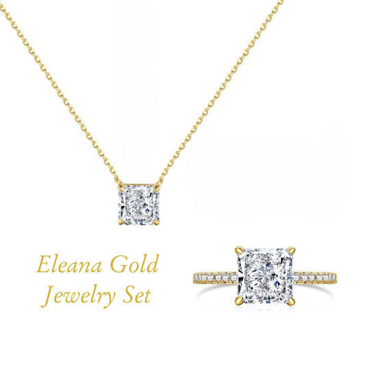 Shelltier Eleana Gold Jewelry Set