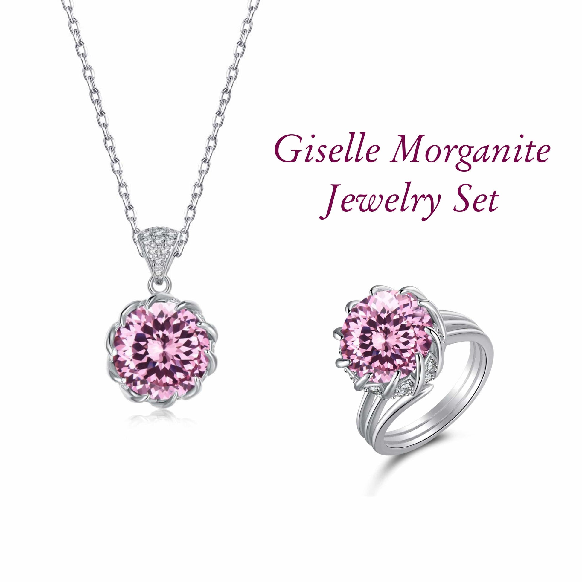 Shelltier Giselle Morganite Jewelry Set