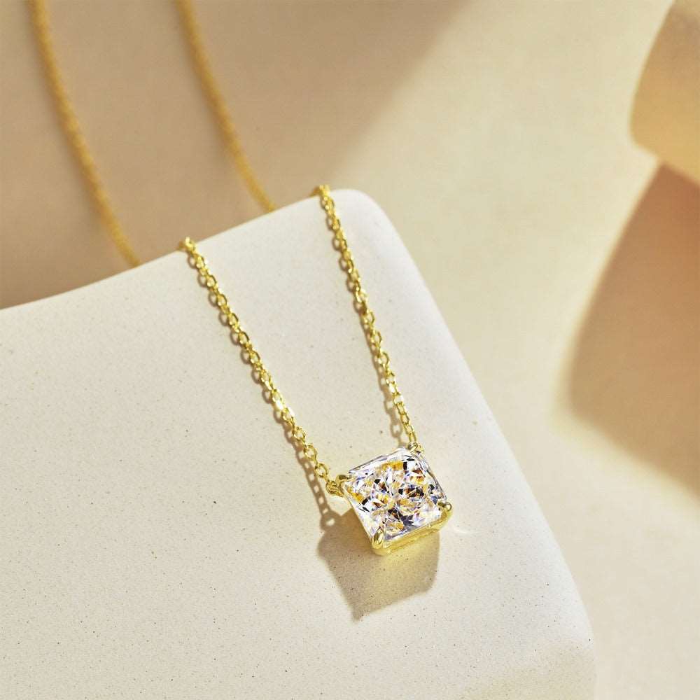 Shelltier 18K Gold Plated ELENA DIAMOND NECKLACE