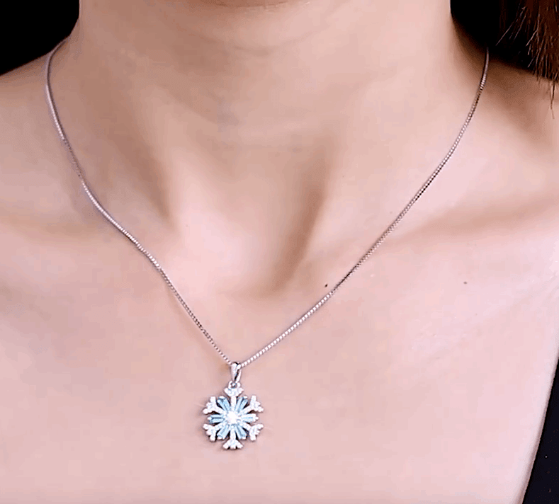 Shelltier Frozen Heart Necklace