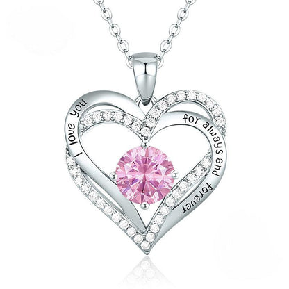 Shelltier Pink PLATINUM JULIET NECKLACE