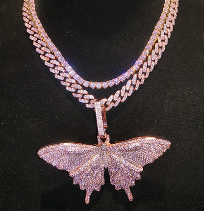 Shelltier RADIANT BUTTERFLY NECKLACE