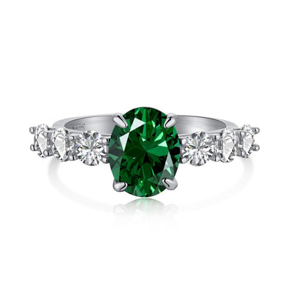 Shelltier ALICE EMERALD RING