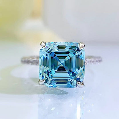 Shelltier AQUA LUNA RING