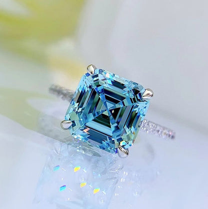 Shelltier AQUA LUNA RING