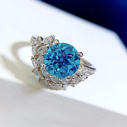 Shelltier ATHENA AQUAMARINE RING