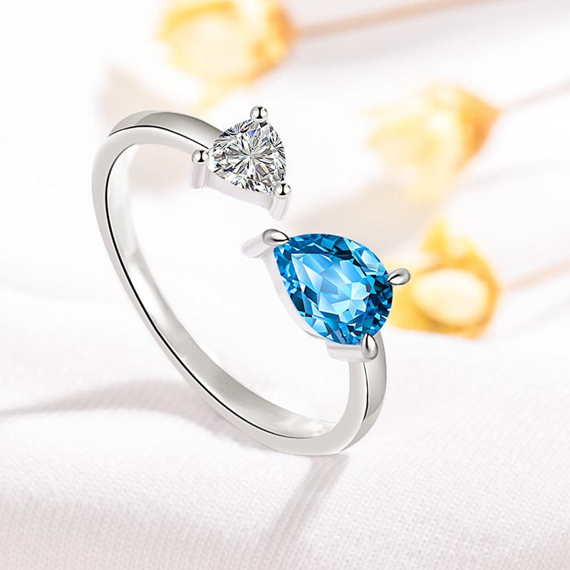 Shelltier CYAN HARMONY RING