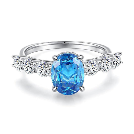 Shelltier FREDERICA AQUAMARINE RING