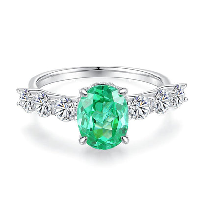 Shelltier FREDERICA EMERALD RING