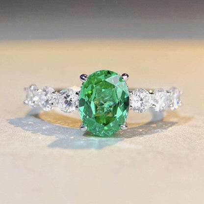 Shelltier FREDERICA EMERALD RING