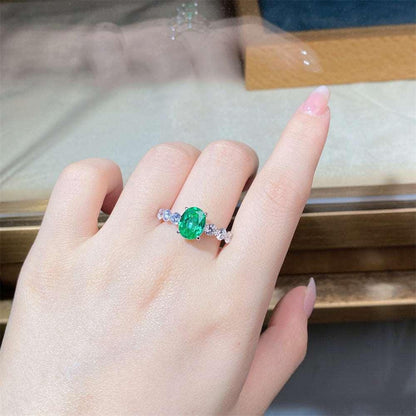 Shelltier FREDERICA EMERALD RING