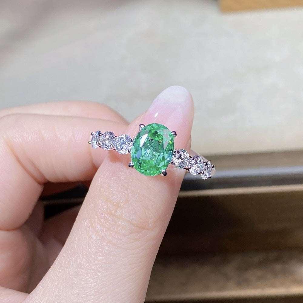 Shelltier FREDERICA EMERALD RING