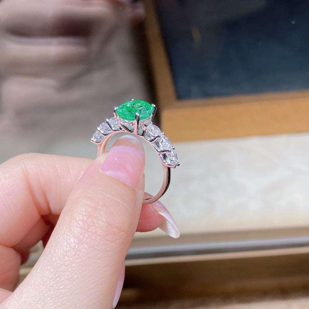 Shelltier FREDERICA EMERALD RING