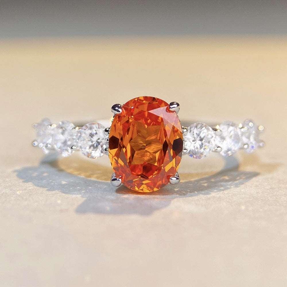 Shelltier FREDERICA GARNET RING