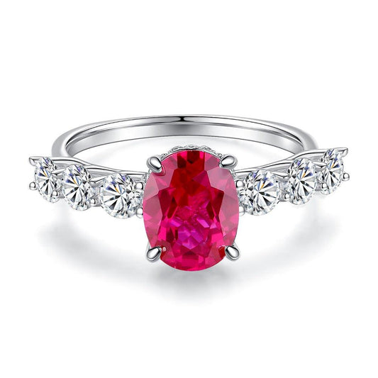 Shelltier FREDERICA RUBY RING