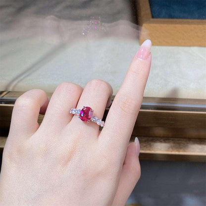 Shelltier FREDERICA RUBY RING