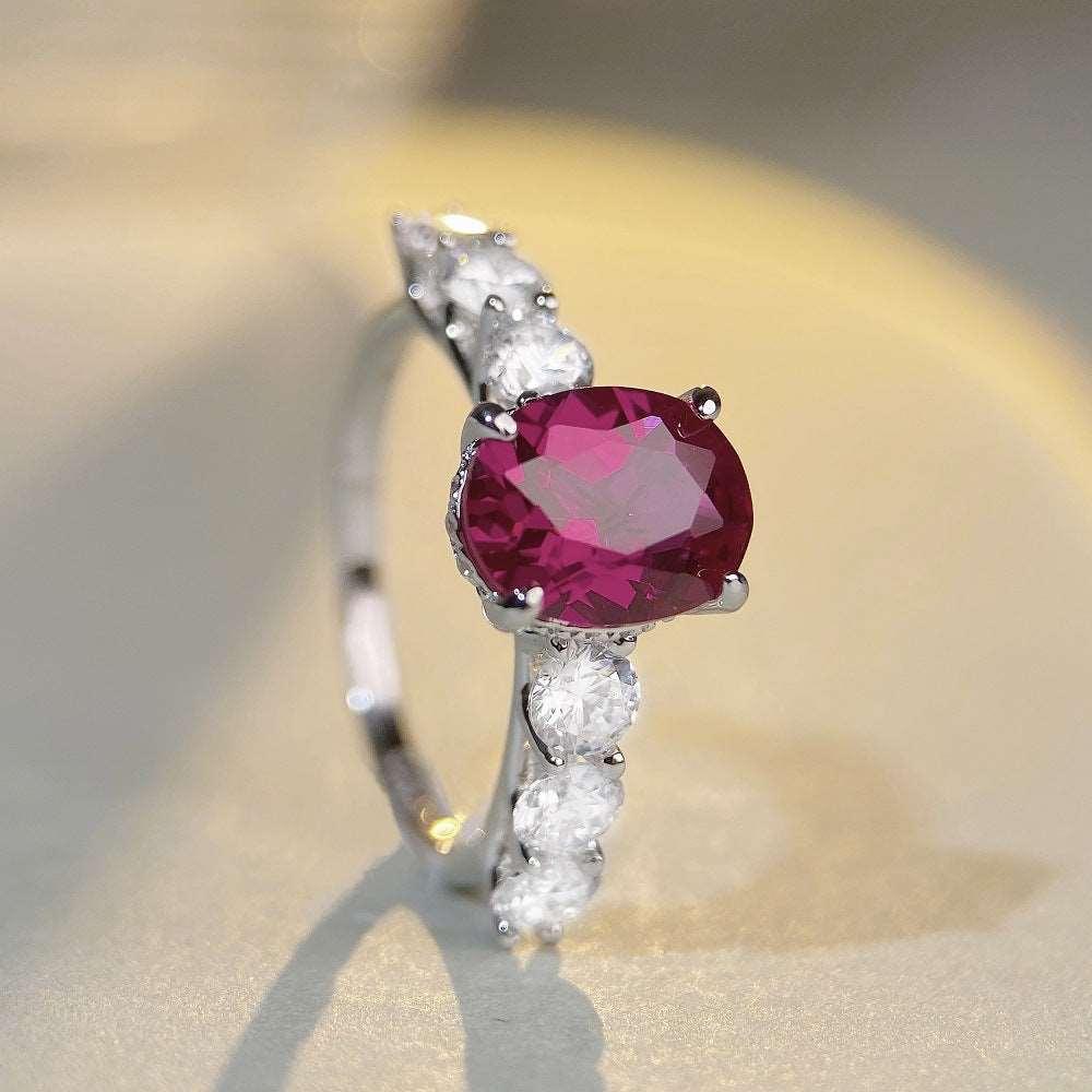 Shelltier FREDERICA RUBY RING