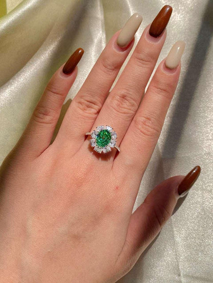 Shelltier FREYJA EMERALD RING