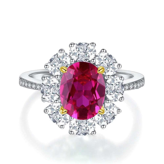 Shelltier FREYJA RUBY RING