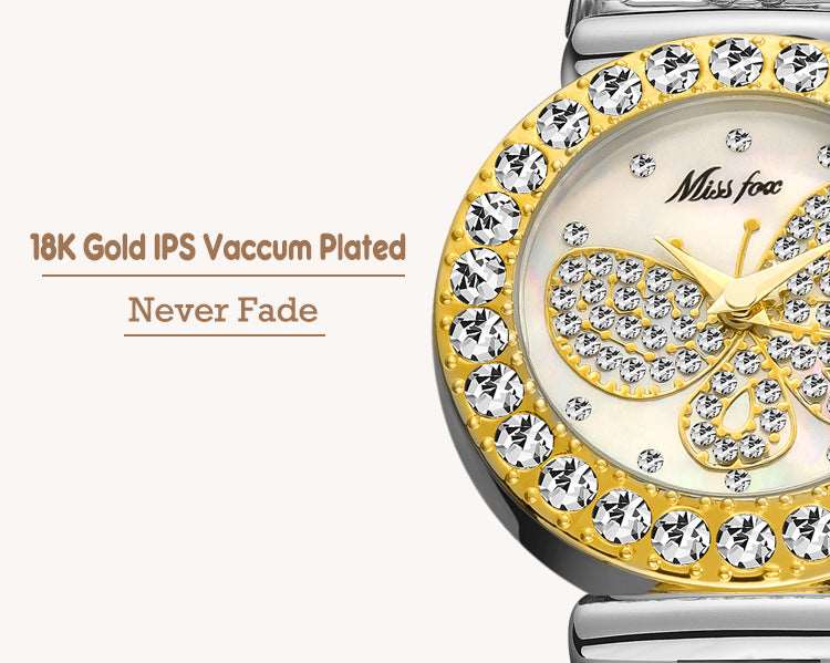 Shelltier ELEGANT BUTTERFLY WATCH | MISS FOX SERIES