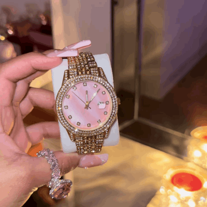 Shelltier Gold ICY PINK WATCH | 3 COLORS